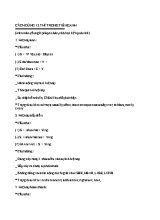 Cách dùng 12 thì trong tiếng Anh
